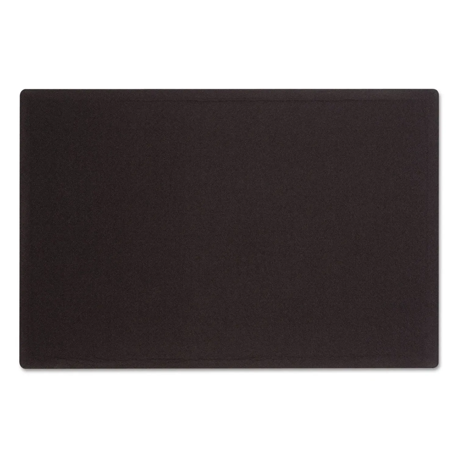 Quartet Oval Office Fabric Bulletin Board 36 x 24 Black