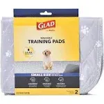 Glad Pets Washable Training Pad 18" x 24" 2 Pads - Small