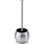 ToiletTree Products Stainless Steel Plunger - Heavy Duty Toilet Bowl Plunger with Holder for Bathroom Essentials and House Cleaning Tools - Stainless Steel, 6.5” x 6.5” x 18.5”