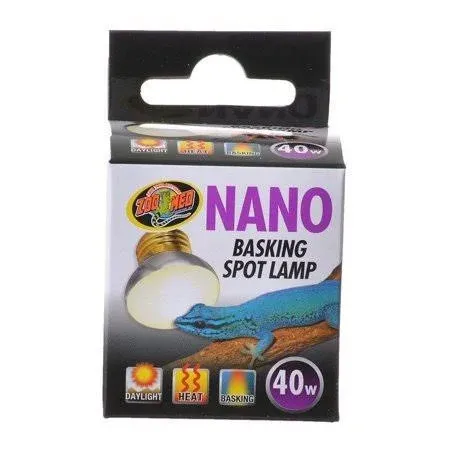 Zoo Med Nano Basking Spot Lamp 40 Watt Pack of 3