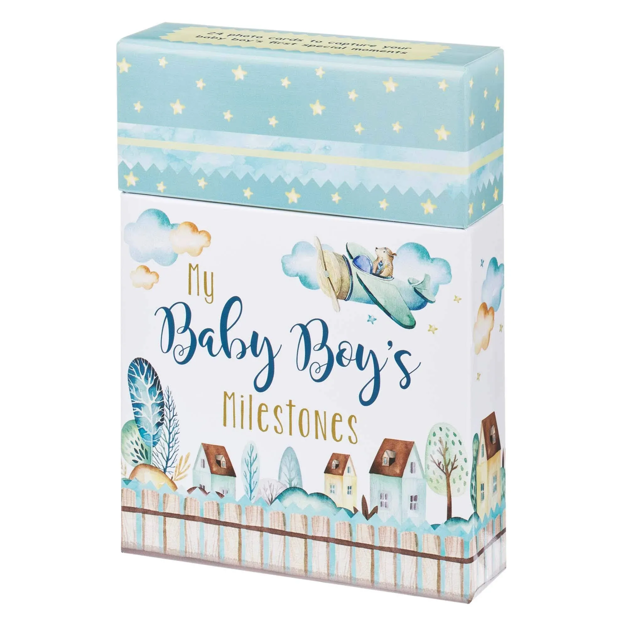 My Baby Boys Milestone Photo Prop Cards Christian Art Gifts 24 Cards