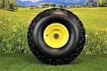 22.5x10.00-8 Front Wheel and Tire Assembly Perfectly Replaces John Deere Gator Parts AM143568 and M118820