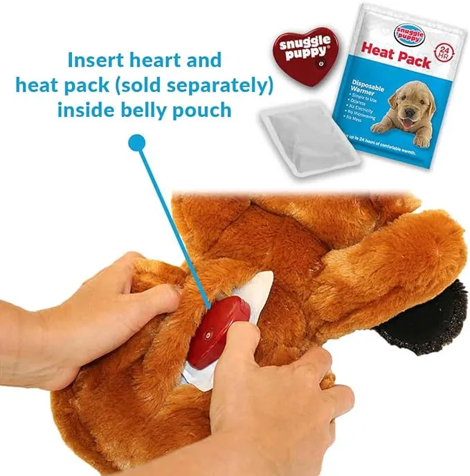 SmartPetLove Original Junior - Heartbeat Behavioral Aid Puppy Toy - Puppy Heartbeat Toy Sleep Aid (Golden)