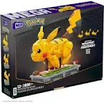 Mega Pokmon Action Figure, Motion Pikachu Pokemon, Building Toys for Kids and Adults, Collectible Character Model with 1095 Movable Pieces, Toy for A