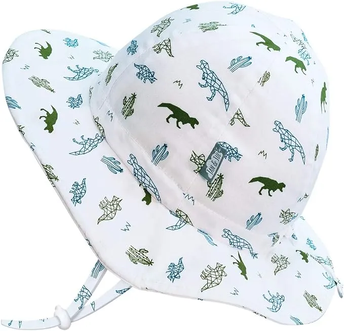 Dino Cotton Floppy Sun Hat | Jan & Jul 6-24 Months