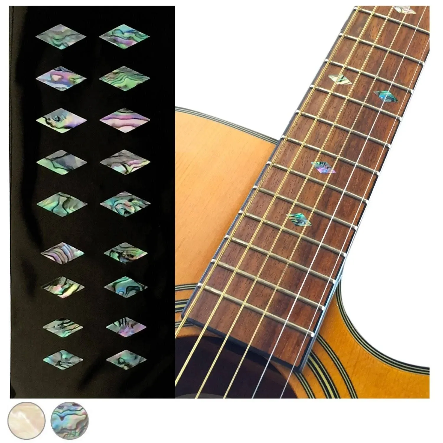 InlaySticker Traditional Diamond Fret Markers