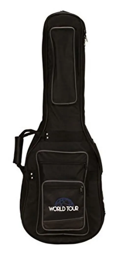 World Tour Pro Double Electric Guitar Gig Bag  Assorted Styles 