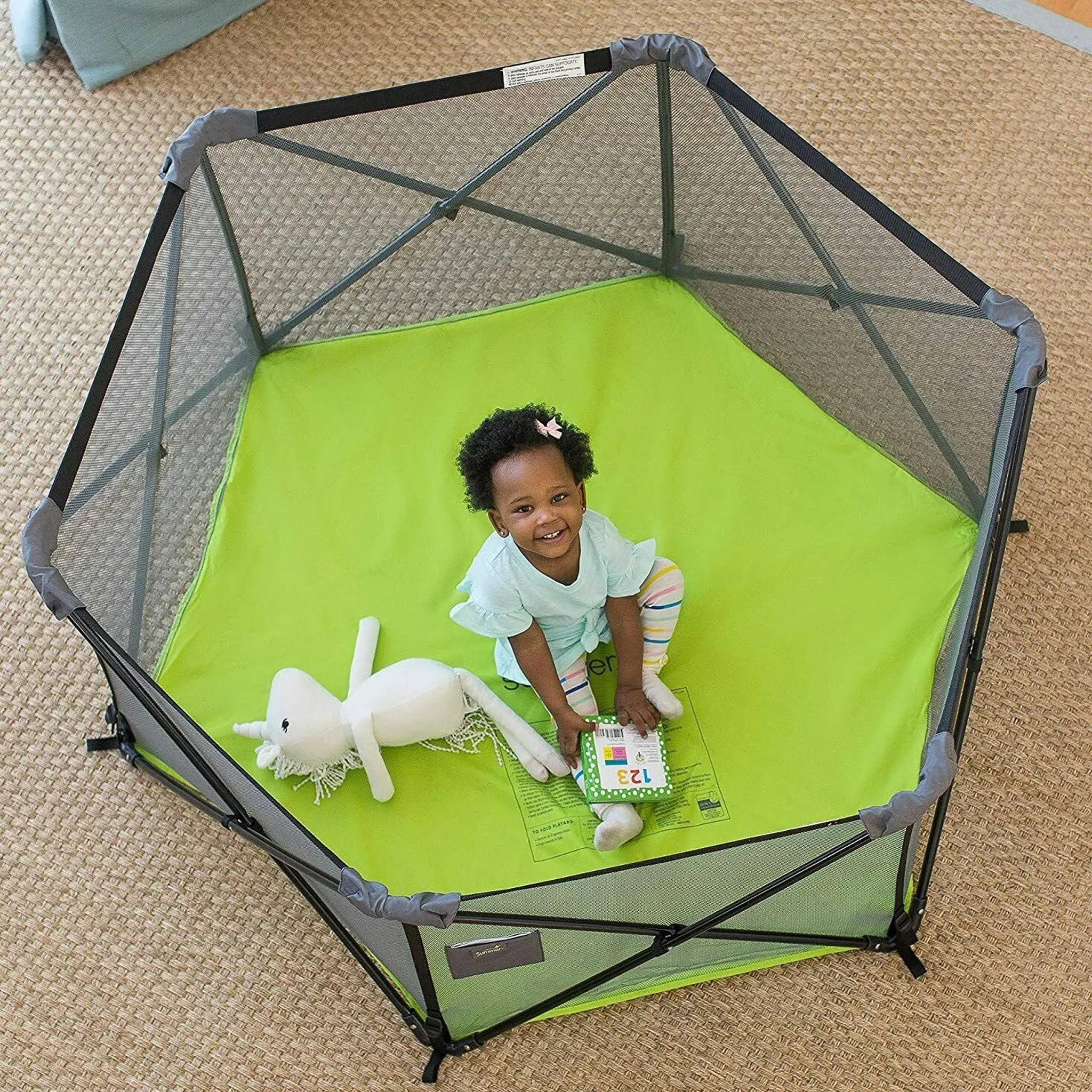 Summer Infant Pop N' Play Portable Playard Green