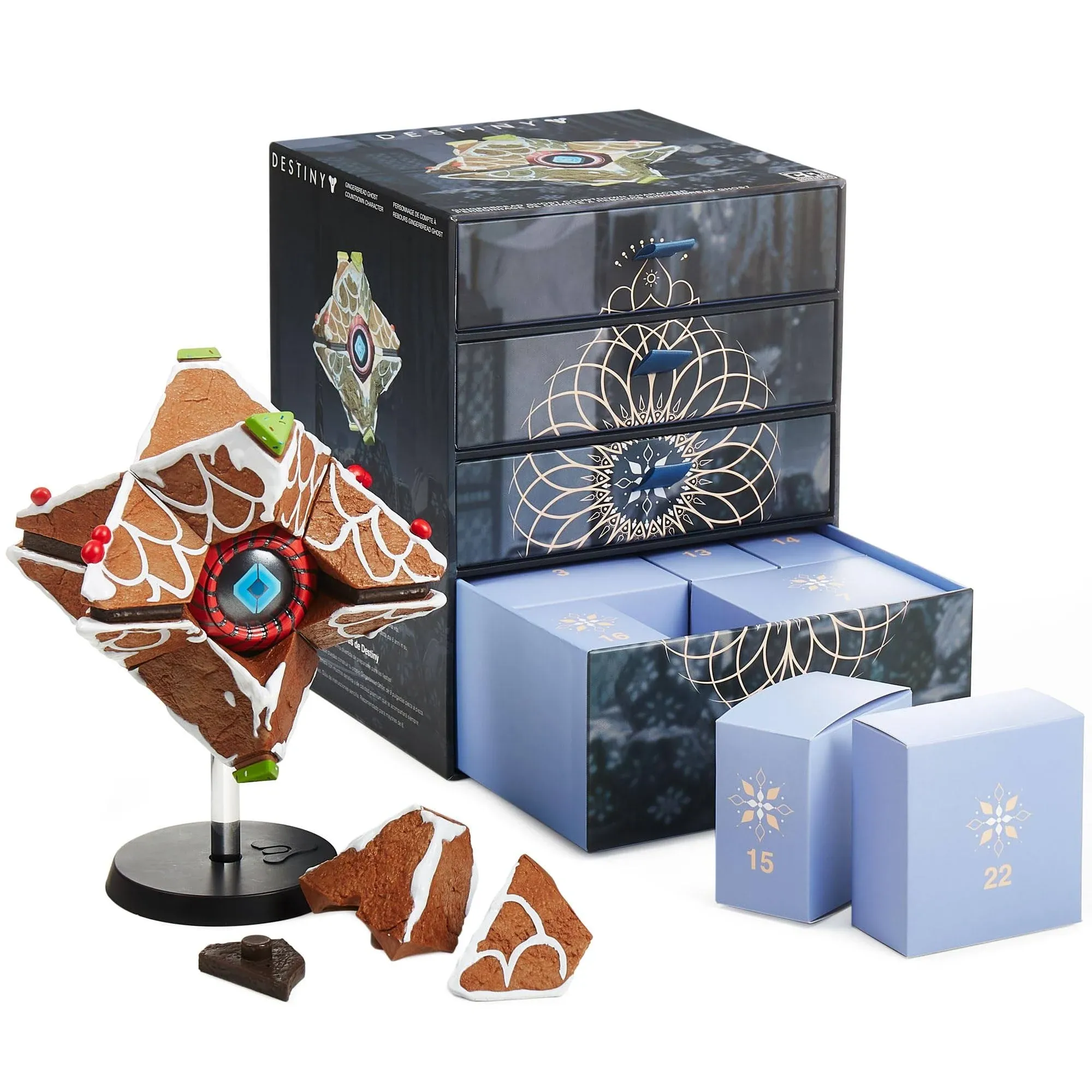 Destiny Gingerbread Ghost Countdown Character Advent Calendar