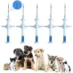 5 Pack 1.4 MM Dia 8 MM Length Small Pet ID Microchip for Dogs and Cats ISO 11...