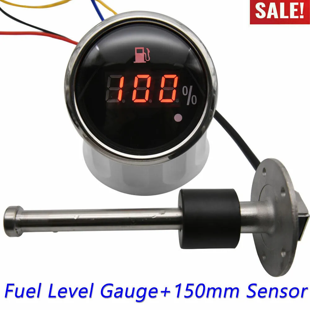 150mm Boat Fuel Sending Sensor Unit Marine Truck Car Fuel Level Gauge 240-33ohm 