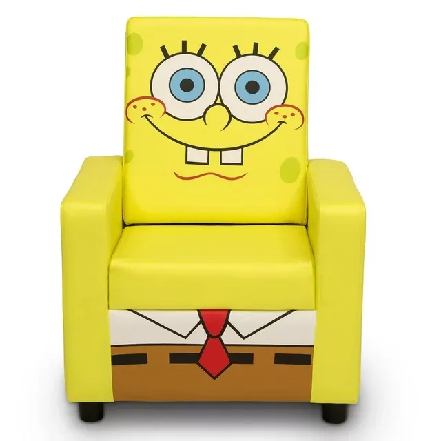 Delta Children SpongeBob SquarePants High Back Upholstered Chair