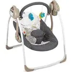 Electric Baby Swings for Infants to Toddler, Soothing Portable Baby Swing, Compa