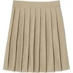 French Toast Girls Adjustable Waist Mid Length Pleated Skirt