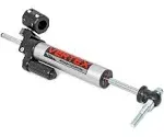 Rough Country 680900 - Vertex Steering Stabilizer - Pass-Through - Jeep Wrangler JK (07-18)