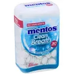 Mentos Hard Mints, Sugar Free, Clean Breath, Intense Wintergreen - 150 hard mints