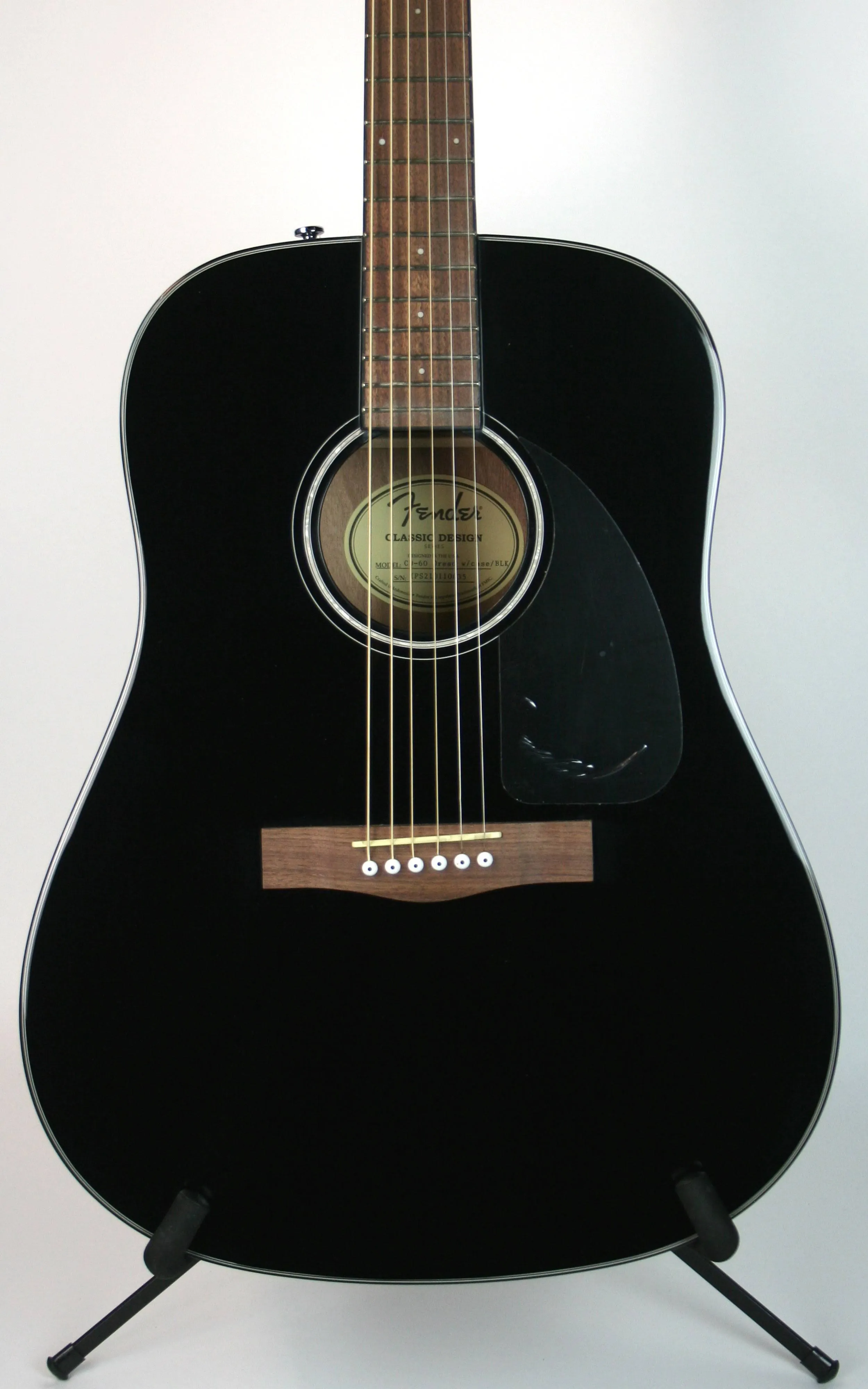 Fender CD-60 Dreadnought V3 with Case Black