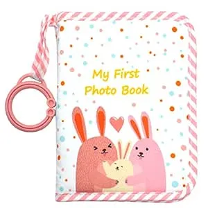 Baby's My First Family Album,Soft Cloth Photo Book,Baby Cloth Album