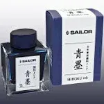 Sailor Fountain Pen, Pigment Bottle Ink, 50ml, Blue Ink 13-2002-242