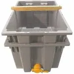 Mann Lake HH231 Plastic Uncapping Tank Gray