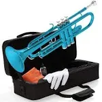 Mendini by Cecilio MTT-N Trumpet Silver Bb