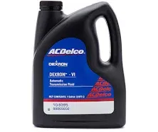 Genuine GM ACDelco Dexron VI Automatic Transmission Fluid 1 Gallon OE 88865602