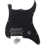 BQLZR 11.02 * 8.82 Inch petite guitar pickguard Prewired Pickguard Humbucker For Electric Guitar Electric Guitar Part