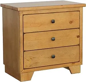 Progressive Furniture Diego Nightstand, 24" x 15" x 25", Cinnamon Pine