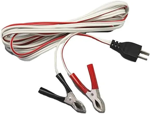 Honda 32660-894-BCX12H 10 ft. Generator DC Charging Cord with Clamps