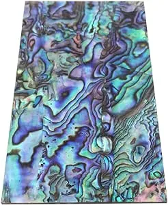 Nature Paua Abalone Flat Shell Blank Inlay Material Slab