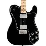 Clearance Squier Affinity Series Telecaster Deluxe Maple Fingerboard Electric Guitar Black