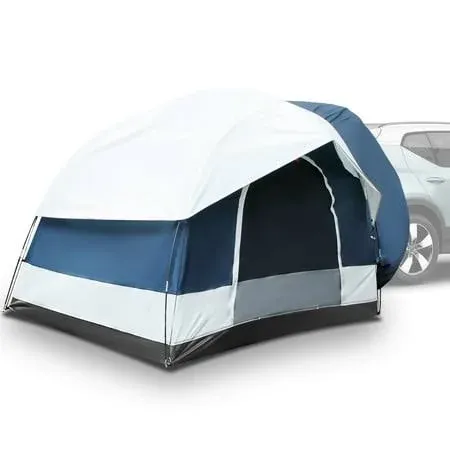 SUV Tent for Camping 4-Person SUV Tent, Double Door Design, Waterproof PU2000mm Car Camping Tents for Outdoor Travel, 8 x 8 x 6.6 Feet, Adult Unisex,