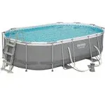 Bestway Oval Above Ground Pool Set