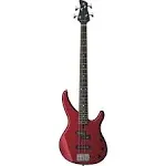 Yamaha TRBX174 4-String Electric Bass Guitar - Red Metallic