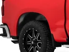 Husky Liners Black Rear Wheel Well Guards for 2019-2024 Chevrolet Silverado 1500