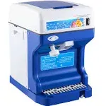 VEVOR Ice Crusher Maker Commercial Ice Shaver Snow Cone Machine Instrument Bonus Blade