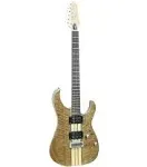 IYV 6 String ISSY-200NA Strat Solid-Body Electric Guitar Natural