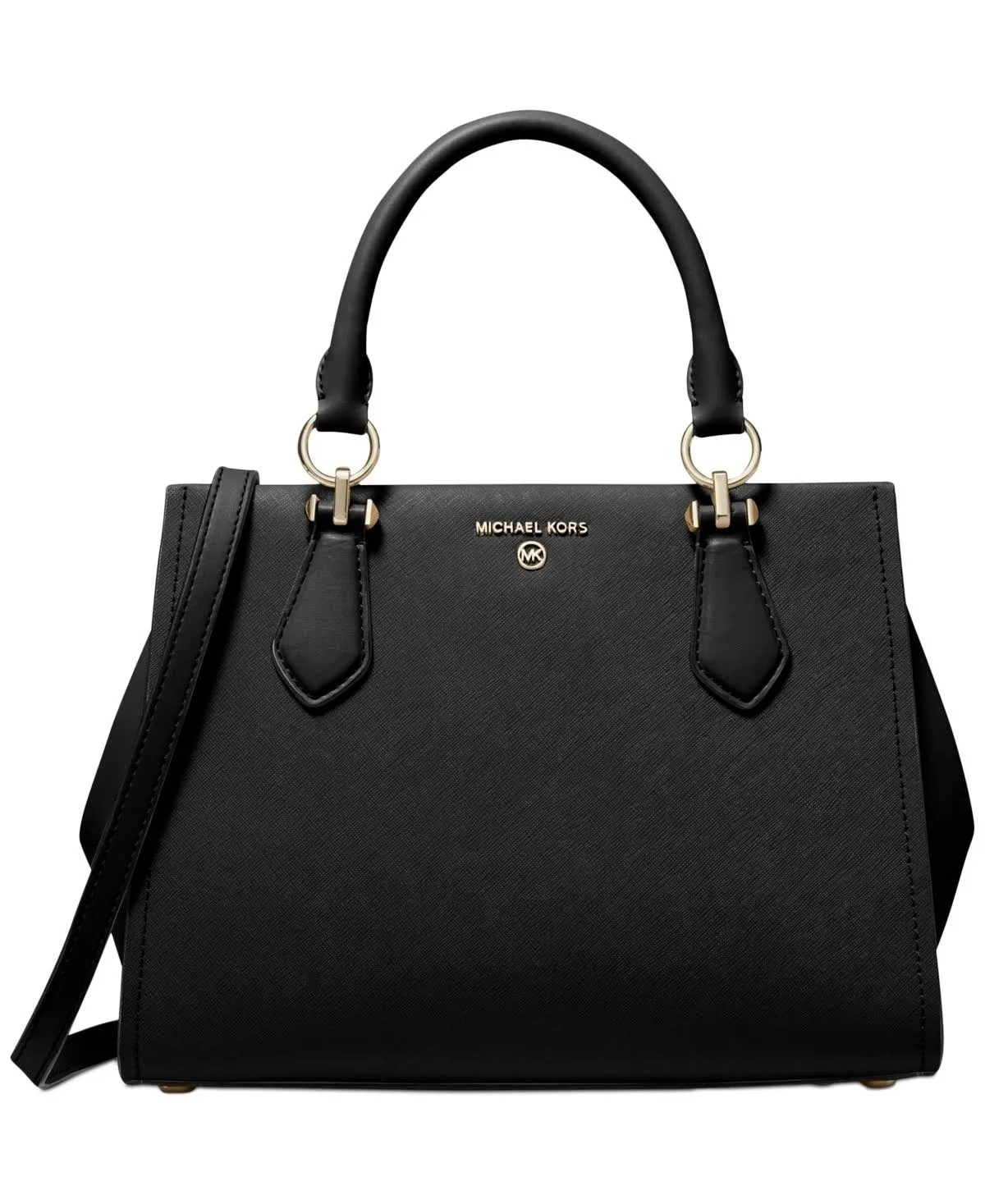 Woman Michael Kors Marilyn Medium Saffiano Leather Satchel