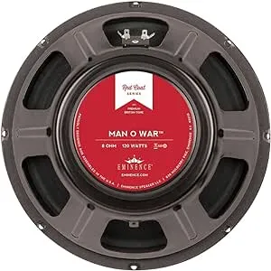 Eminence Redcoat Man-O-War 12" 120-Watt 8 Ohm Replacement Speaker | Reverb