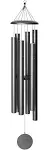 Corinthian Bells 65" Wind Chime - Silver Vein