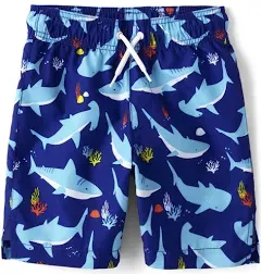 The Children's Place Boys' and Toddler Swim Trunks