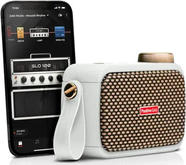 Positive Grid Spark Go Ultra-portable Smart Guitar Amp and Bluetooth Speaker