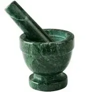 Fox Run Marble Mortar and Pestle, White 4&#034; Diameter    1798