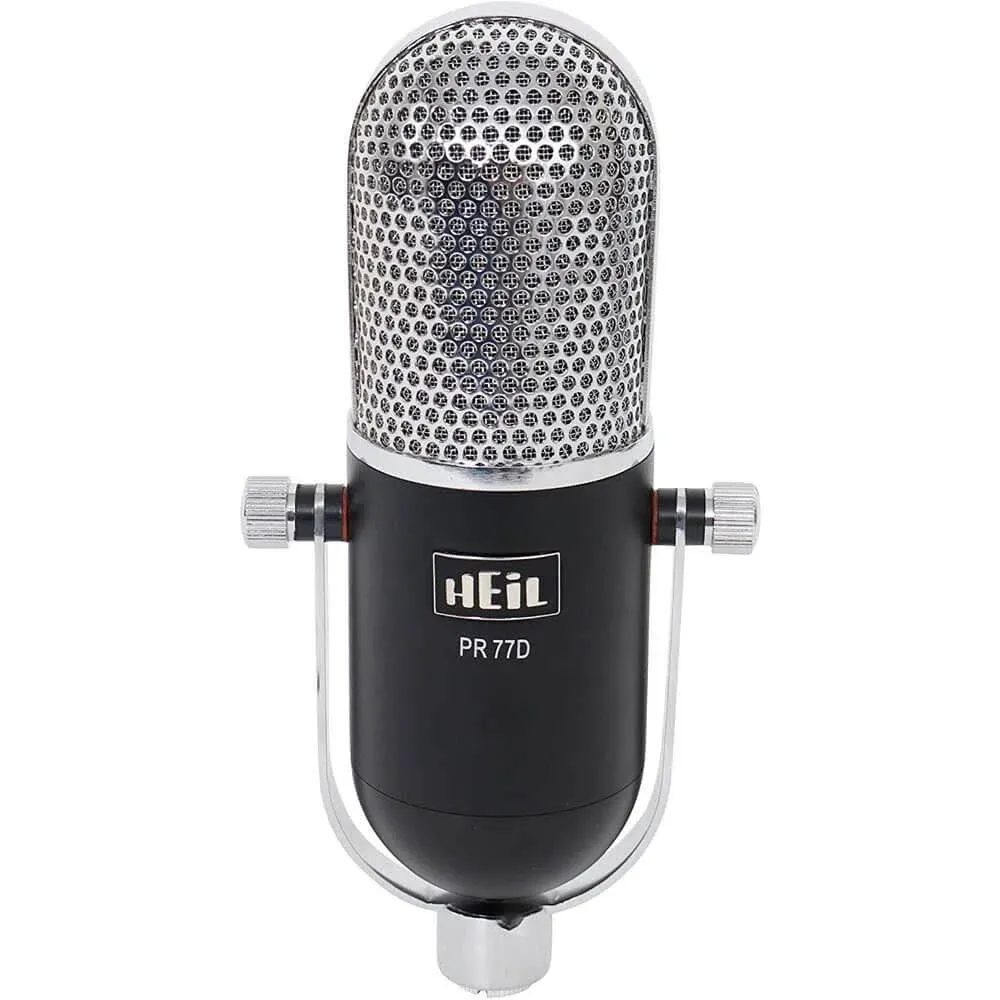 Heil Sound PR 77D (Black) Large-Diaphragm Dynamic Microphone