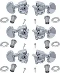 NEW - Grover Roto-Grip 3x3 Locking Tuning Keys - CHROME, #502C