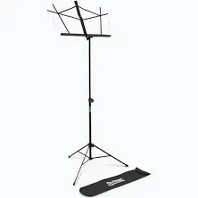 On-Stage SM7122PKB Compact Folding Sheet Music Stand with Bag, Pink