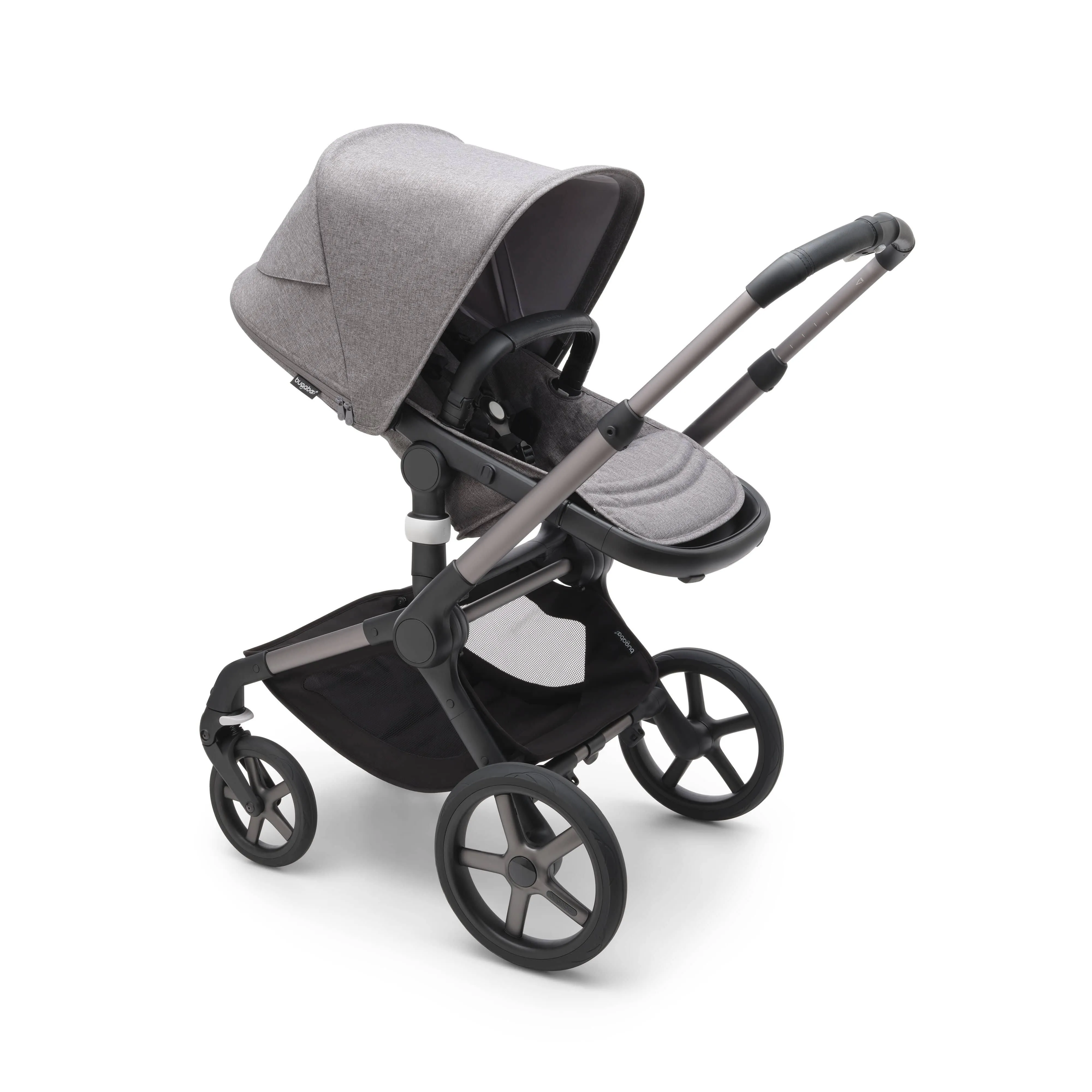 Bugaboo - Fox 5 Complete Stroller, Graphite/Grey Melange