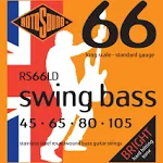 Rotosound Swing Bass 66 Long Scale Bass Guitar Strings (RS66LD, Standard)