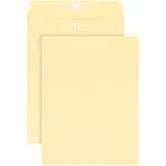 Office Depot Manila Envelopes 9" x 12" Extra Heavyweight Clasp Closure Box