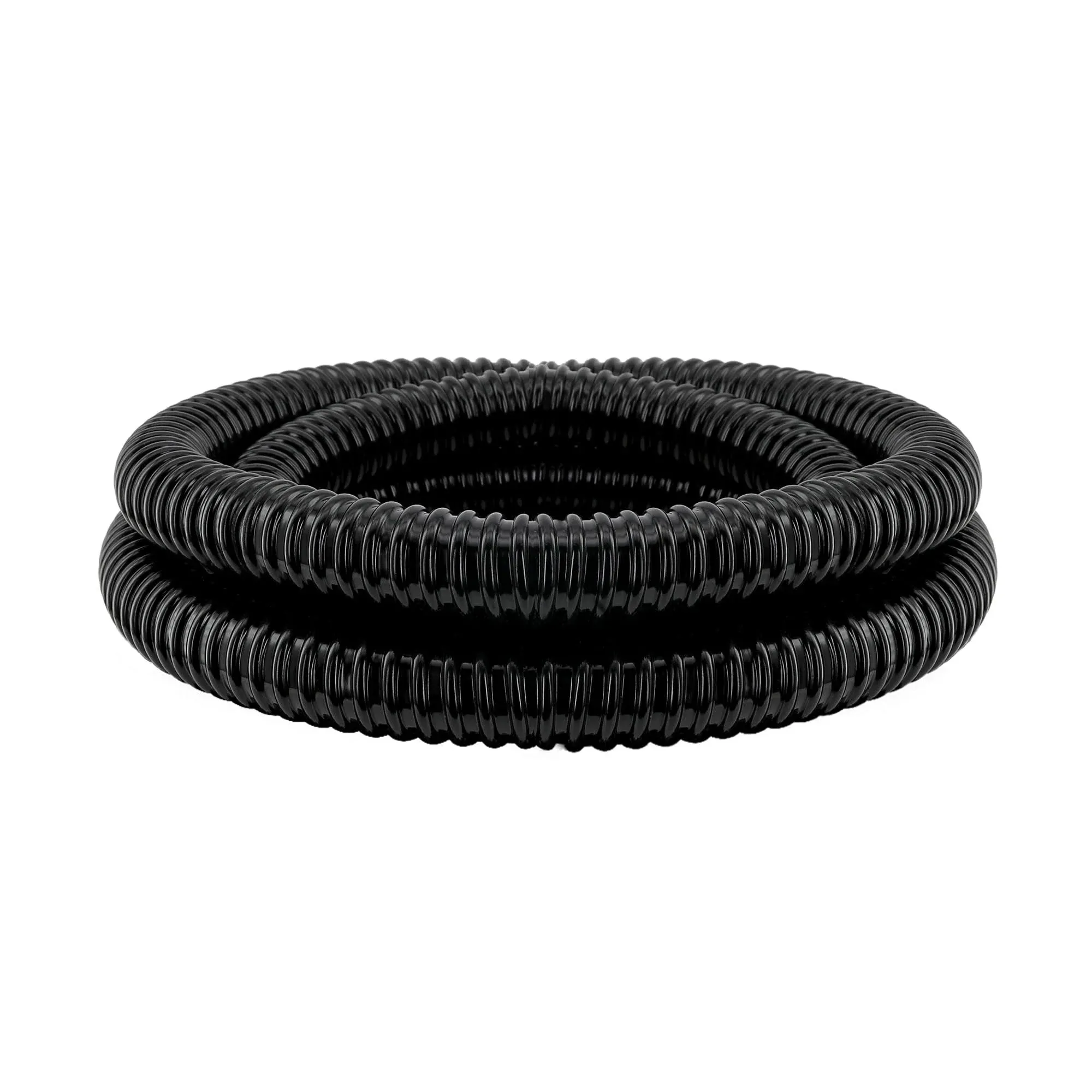 LONGRUNNEW 1&#034; Dia. Corrugated Pond Tubing 1-Inch ID 3.9 FT Length Black PVC K...